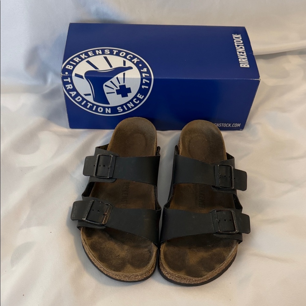 Birkenstock Men's Black Arizona Style Sandals - Picture 5 of 5